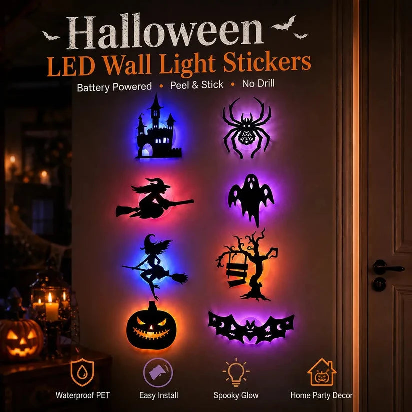 Halloween Theme - 8 PCS