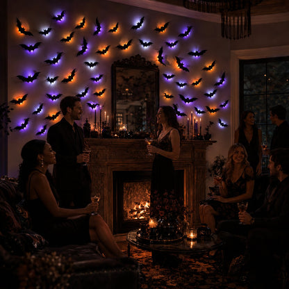 🔥Last Day Promotion 50% OFFI🎃Halloween LED Silhouette Wall Light Stickers