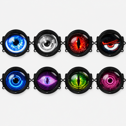 LED Devil Eyes Headlights-visual feast