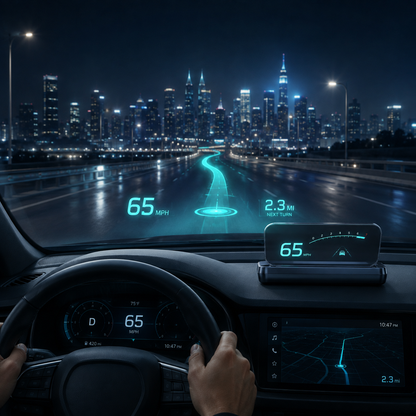 Head-Up Display (HUD) Car GPS Digital Speedometer