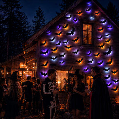 🔥Last Day Promotion 50% OFFI🎃Halloween LED Silhouette Wall Light Stickers