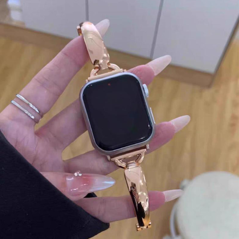 Minimalist Metal Bracelet Watch Band